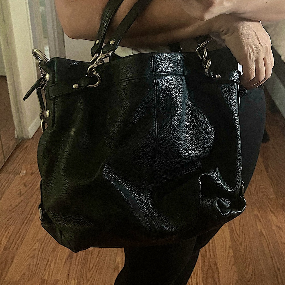 Leather Coach Bag